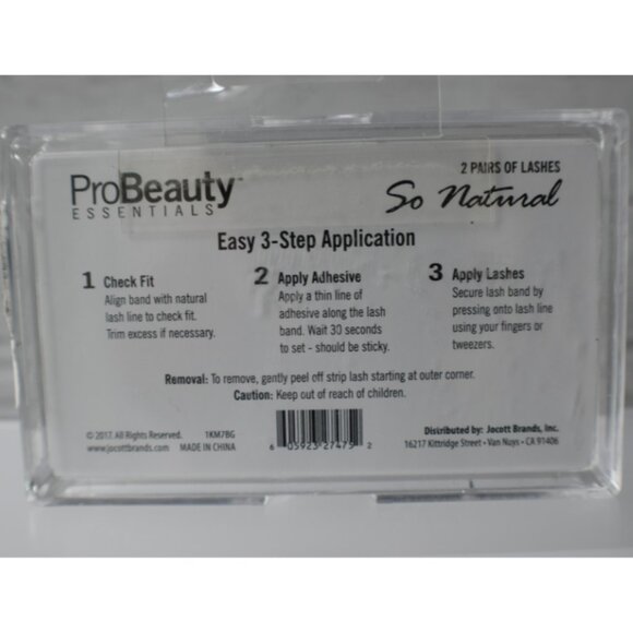 New So Natural ProBeauty Essentials - Natural Lashes - Picture 3 of 3